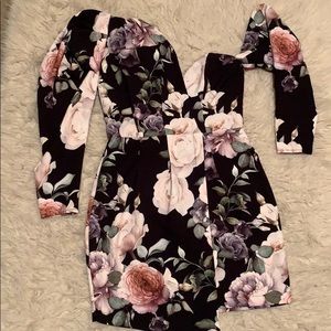 Floral mini dress
